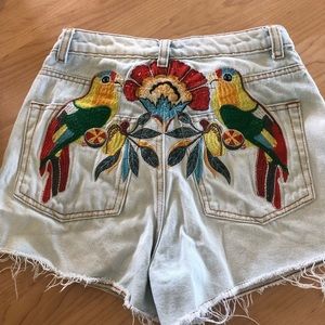 Denim shorts from famous Brazilian brand: Farm.